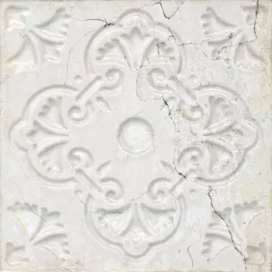 Керамическая плитка Aparici Aged White Ornato 20x20