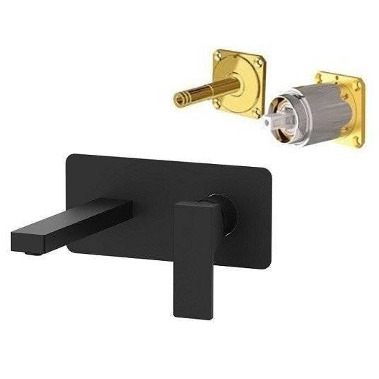 Смеситель для раковины Remer Absolute AU15KBNO черный матовый