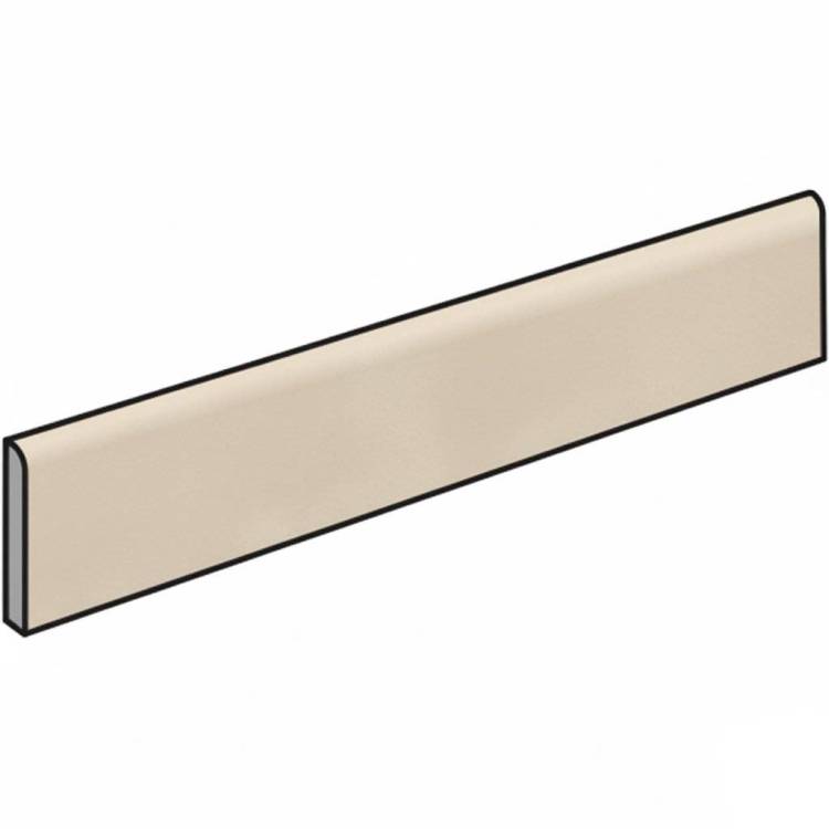 Плинтус Atlas Concorde Russia Rinascente Resin 610130007548 Cream Battiscopa / Ринашенте Резин Крим 7.2x60