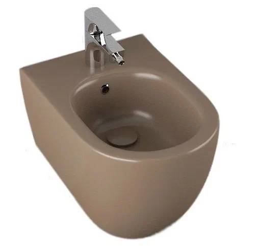 Биде подвесное Isvea Infinity 10NF41001SV-2H коричневый матовый