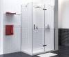 Душевой уголок Wasserkraft Aller 10H10RB black matt, 120x100 см фото 3