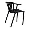 Набор из 2 стульев Bradex Home Venice RF 0812P черный фото 5
