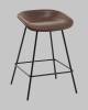 Стул полубарный Stool Group Фуриоса AV 461-Pch-9005(PP) коричневый, экокожа фото 2