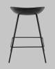 Стул полубарный Stool Group Фуриоса AV 461-Pbl-9005(PP) черный, экокожа фото 5