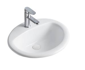 Раковина Orange B06-520w встраиваемая, белая
