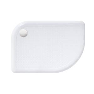 Поддон для душа BelBagno TRAY-BB-RH-120/80-550-15-W-L с сифоном, белый, 120x80