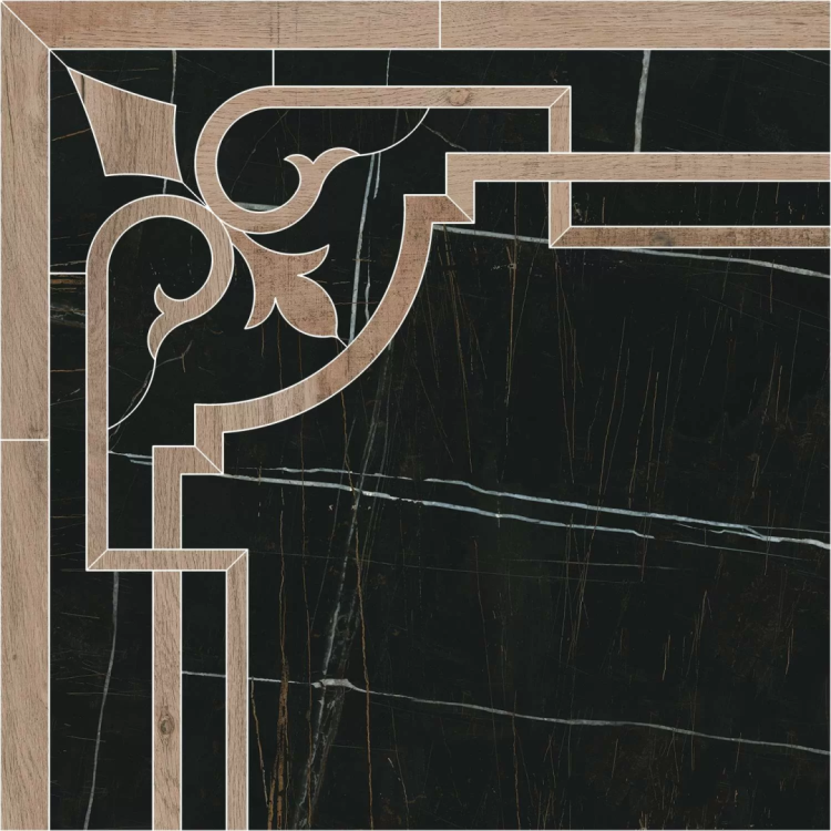 Декор Kerama Marazzi Греппи ID115T наборный 60x60x0.9