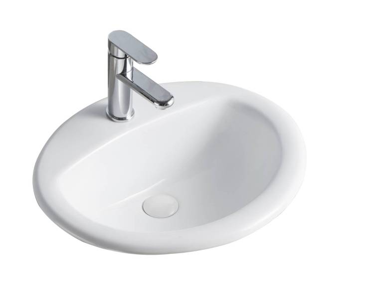 Раковина Orange B06-520w встраиваемая, белая