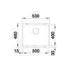 Мойка кухонная Blanco Rotan 500-U 527146 мягкий белый фото 4