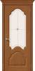Межкомнатная дверь Bravo 002-0601 Афина Ф-11 Орех 200x90