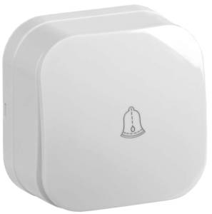 Выключатель 1-клавишный IEK Glory EVH14-K01-10 белый