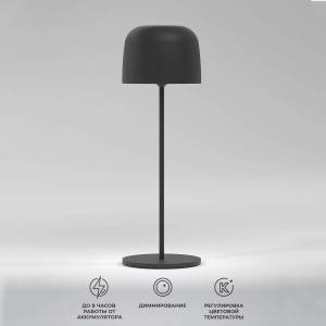 Настольная лампа светодиодная аккумуляторная Elektrostandard Bitty TL70260 черный