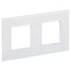 Рамка 2-постовая IEK Skandy SK-M22-G-K01 арктический белый