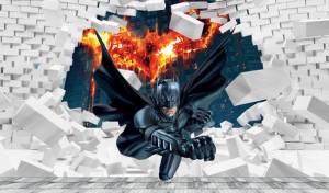 3D Фотообои Artegrafico «Бэтмен» DN-020 канвас