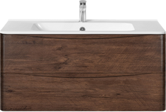 Тумба для комплекта Vincea Paola 100, подвесная, темный дуб