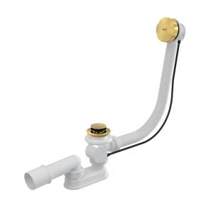 Слив-перелив ALCAPLAST 100 см. A55GOLD-100-RU-01 (золото)