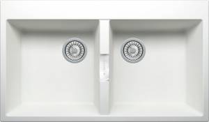 Мойка кухонная Tolero Loft TL-862/923 белая