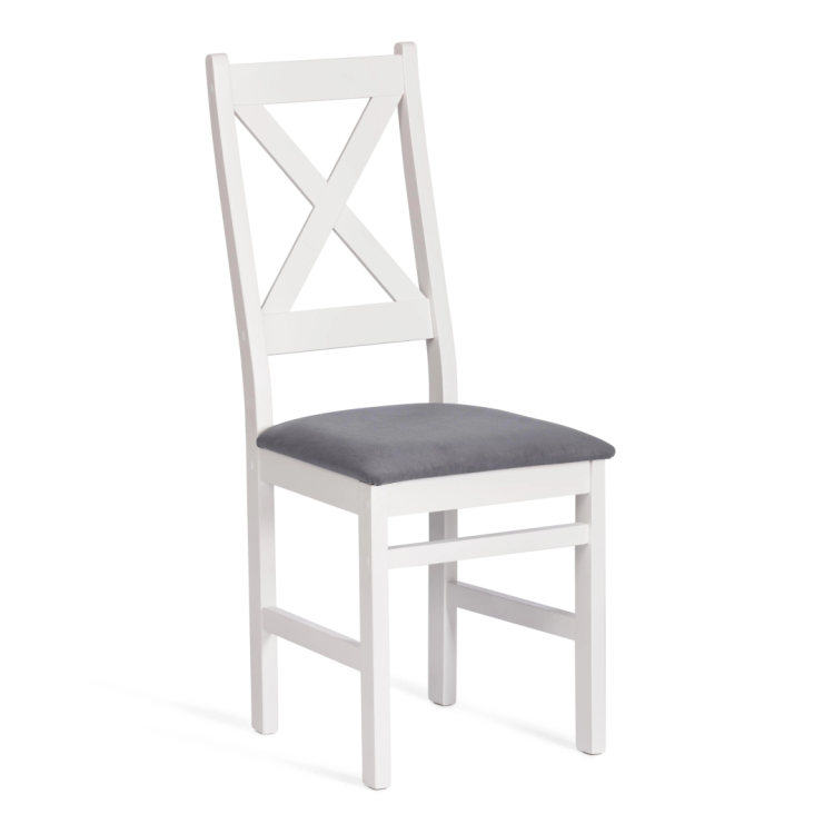 Стул Tetchair Crossman 24864 белый, темно-серый