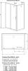 Душевой уголок Radaway Premium Plus DWJ+S 140x90 прозрачное стекло фото 8