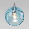 Подвесной светильник Eurosvet Lotus 50221/1 голубой фото 4