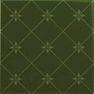 Керамическая плитка Ape Ceramica Noblesse S002055 Delis Verde Botella 20х20