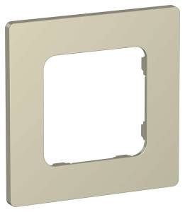 Рамка 1-постовая IEK Flite FI-M12-32-20-K37 шампань