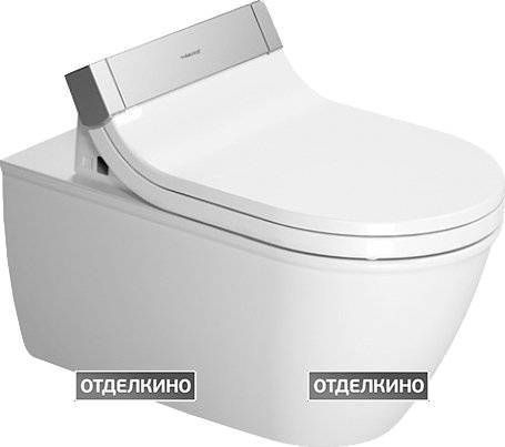 Чаша для унитаза подвесного Duravit Darling New SensoWash 2544590000