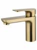Смеситель для раковины Wonzon & Woghand WW-A40732-BG брашированное золото
