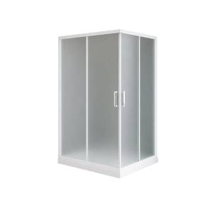 Душевой уголок Royal Bath HPD RB95110HPD-C профиль белый, стекло матовое, 110x95x200