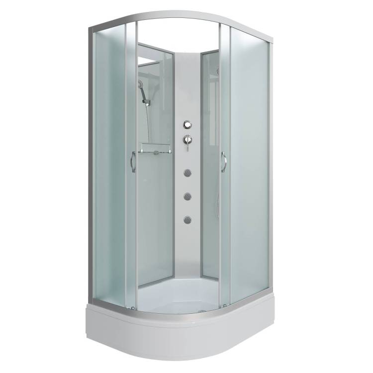 Душевая кабина Niagara Classic NG-33394-14RBKG (1300x900x2000) средний поддон (26см)
