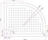 Поддон для душа Cezares Tray TRAY-A-RH-100/80-550-15-W-L R100х80 L, с сифоном фото 3