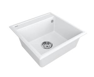 Мойка кухонная Paulmark Stepia PM115051-WH 510x500 мм белый