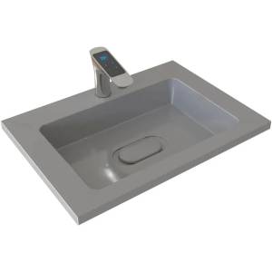 Раковина Uperwood Modul 29110201339 серая глянцевая, 65x45