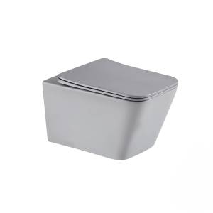 Унитаз подвесной Gid Tornado 62305Y Tr2143TF-Lgm серый матовый