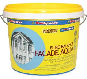 Краска фасадная Symphony Euro-Balance Facade Aqua LAP 0.9 л