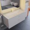 Тумба с раковиной Uperwood Modul 393020552 подвесная, матовая, белая, 100 см фото 6