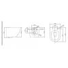 Комплект Belbagno Uno BB3105CHR/SC/BB002-80/BB014-SR-BIANCO кнопка белая фото 21