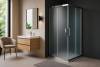Душевой уголок Royal Bath RB HPD-C-CH профиль хром, стекло матовое, 120x105x200