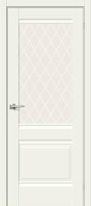 Межкомнатная дверь Bravo 150-0055 Прима-3 White Mix 200x90