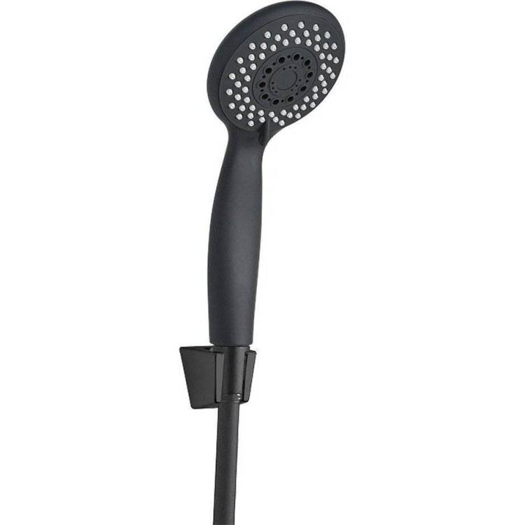 Лейка для душа Aquanet AF000-07B черная матовая