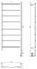 Полотенцесушитель электрический Сунержа Галант 3.1 00-6001-1040 100x40 фото 4