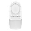 Унитаз подвесной TECE TECEspring Pro S710001 безободковый, торнадо, сиденье микролифт, белый фото 9