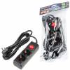 Удлинитель Uniel Ultra S-GCU2-3B Black фото 2