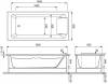 Акриловая ванна Jacob Delafon Sofa 180x80 фото 8