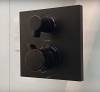 Термостатический смеситель Hansgrohe Ecostat Square 15714670 для душа, матовый черный фото 3
