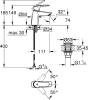 Смеситель для раковины Grohe Eurosmart 23968003 фото 5