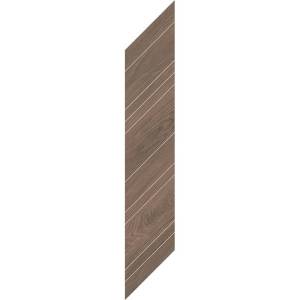 Керамогранит Paradyz Wildland Dark Dekor Chevron Prawy 14.8x88.8