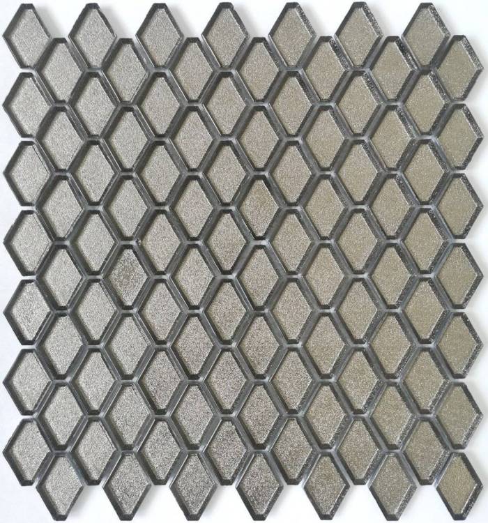 Мозаика LeeDo Alchimia Aureo Diamanti d'argento (2.4x4.2) 28.2x31