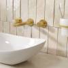 Смеситель для раковины Wasserkraft Schunter 8245 встраиваемый, золото фото 3