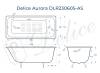 Чугунная ванна Delice Aurora DLR230605-AS 170x70, с антискользящим покрытием, без ножек фото 8